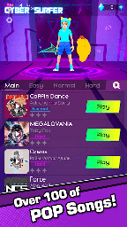 Cyber Surfer: Beat&Skateboard screenshot