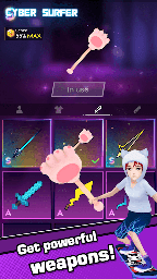 Cyber Surfer: Beat&Skateboard screenshot