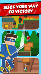 Mr Ninja - Slicey Puzzles screenshot